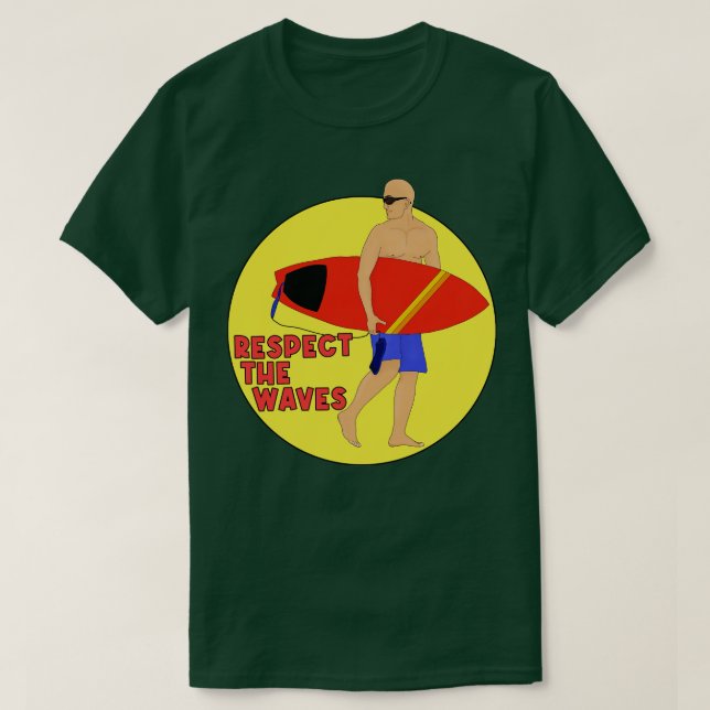 Respektera Vågar T Shirt (Design framsida)