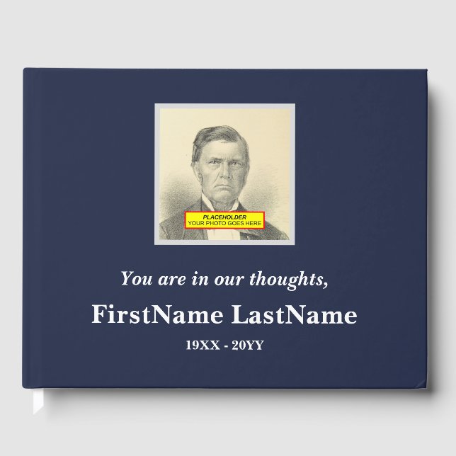 Respekterbar och Elegant-anteckningsbok Gästböcker (Framsida)