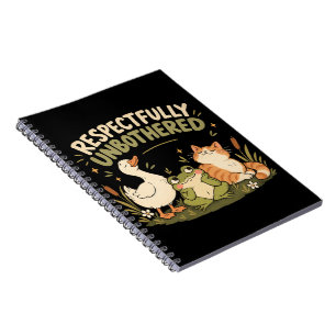 Respektfullt Oberörd - Spiralanteckningsbok Anteckningsbok