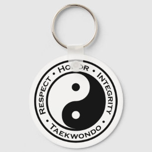 Respekthederfullständighet Taekwondo Nyckelring