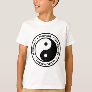 Respekthederfullständighet Taekwondo T-shirt