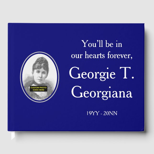 Respektive, minimala anteckningsbok gästböcker (Framsida)