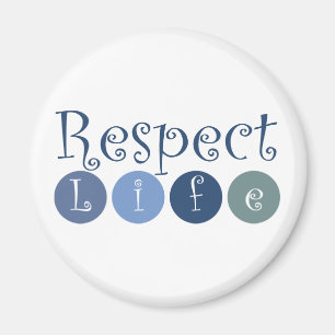 Respektliv cirklar magnet