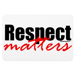 Respektmaterier Magnet
