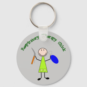 Respiratorisk chick nyckelring