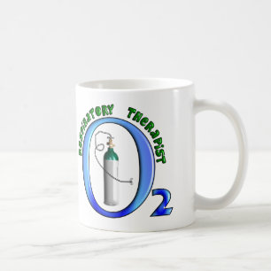 Respiratorisk design för terapeutO2-tank Kaffemugg