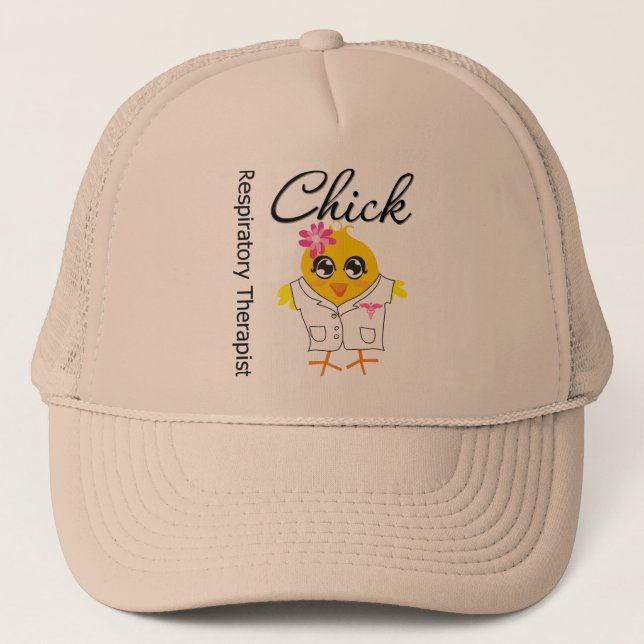 Respiratorisk terapeutchick truckerkeps (Framsida)