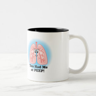 Respiratorisk terapeutkaffemugg Två-Tonad mugg