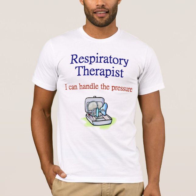 Respiratorisk terapeutT-tröja Tröja (Framsida)