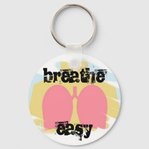Respiratorisk terapi andas lätta Lungs Keychain R Nyckelring