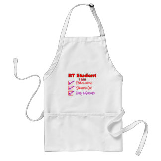 Respiratorisk terapistudent--Stressat ut! Förkläde