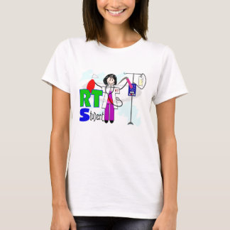 Respiratorisk terapistudentt-skjorta t shirt