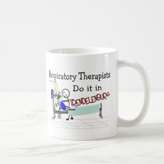 Respiratoriska terapeuter gör det i Trendelenburg Kaffemugg