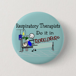 Respiratoriska terapeuter gör det i Trendelenburg Knapp