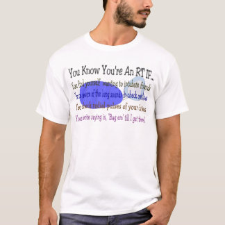 Respiratoriska terapeutgåvor tee shirt