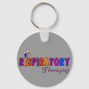 Respiratoriska terapeutStickman gåvor Nyckelring