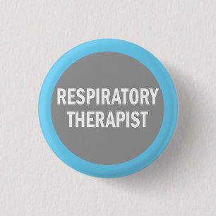 Respiratoriskt terapeutIDemblem Knapp