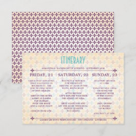 Resplan för New Orleans Inbjudningar