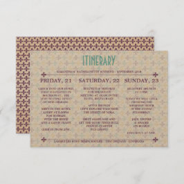 Resplan för New Orleans Inbjudningar