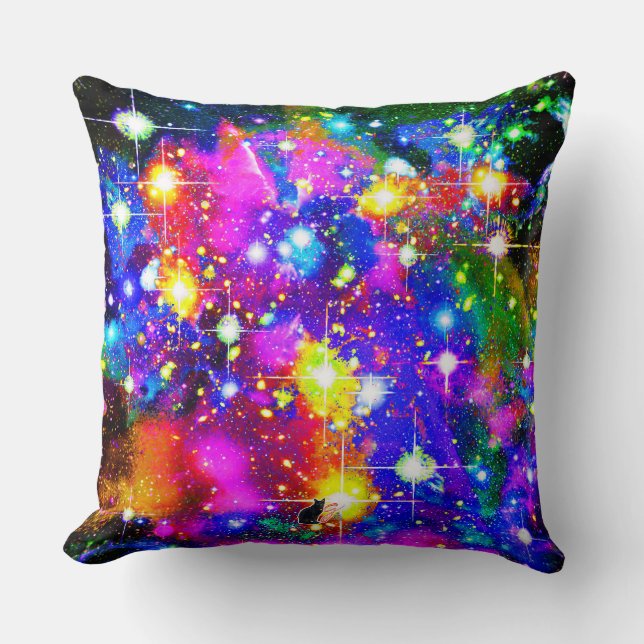Resplendent Star Field Pillow Kudde (Framsida)