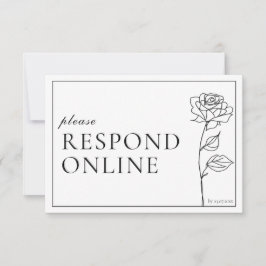 RESPOND-online - tidslös bloom OSA Kort