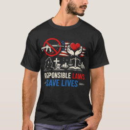 Responsible Laws Save Lives T Shirt