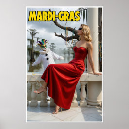 Resposter för Mari Gras Poster