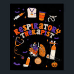 Resratory Therast Shirt Halloween Resratory Theras Poster<br><div class="desc">Resratory Therast Shirt Halloween Resratory Therast</div>