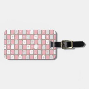Resro Rosa Starbursts resggage-tagg Bagagebricka