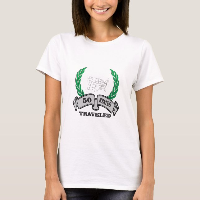 Rest 50 stater t-shirt (Framsida)