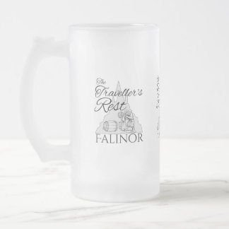 Rest av resande - frostat glas Mugg