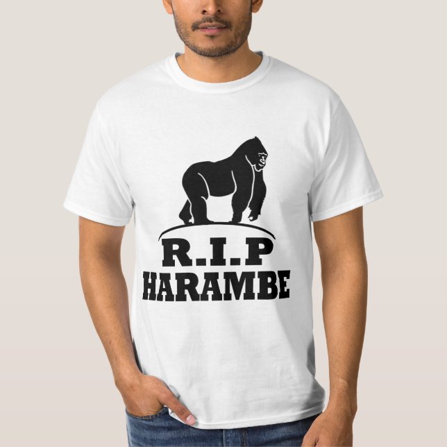 REST I FRED HARAMBE T-SHIRT (Framsida)