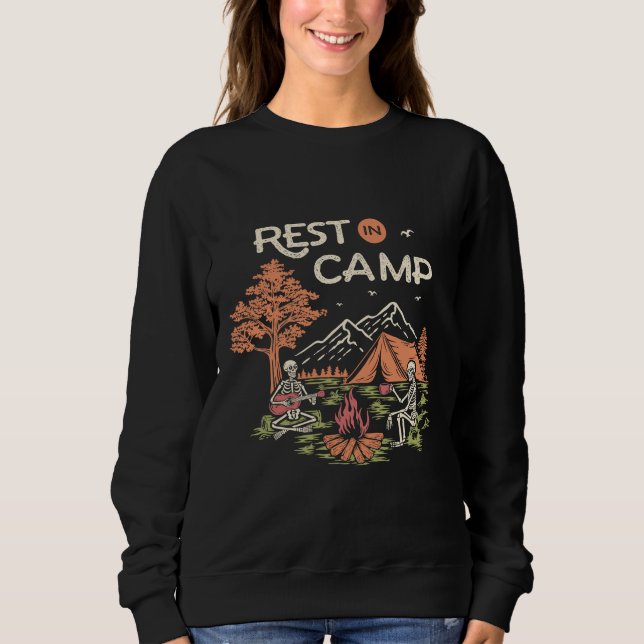 Rest in Camp T Shirt (Framsida)