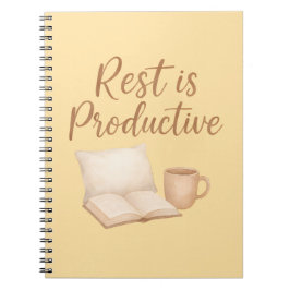 Rest is Productive Anteckningsbok