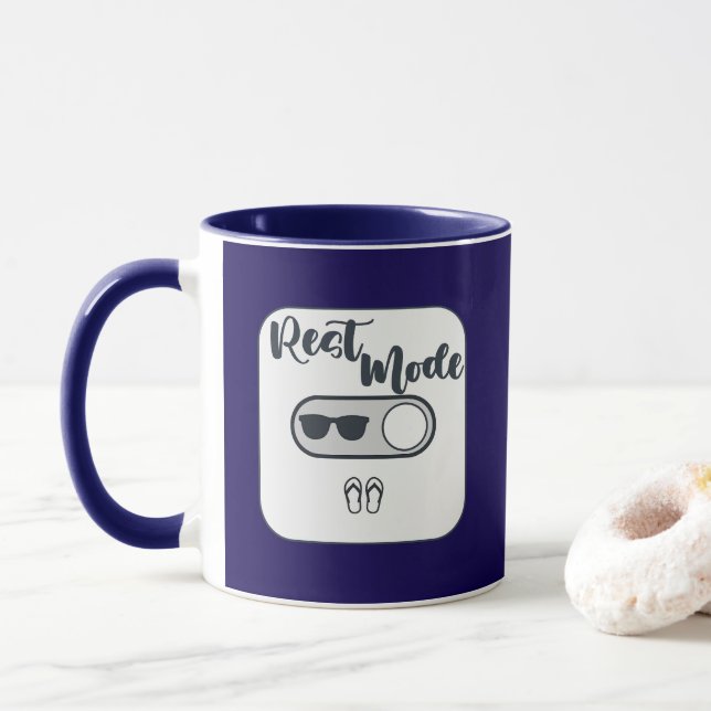 Rest Mode Activated Shirt – Relax Lifestyle Design Mugg (Med munk)