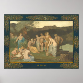 Rest Pierre Puvis de Chavannes Fine Art Poster