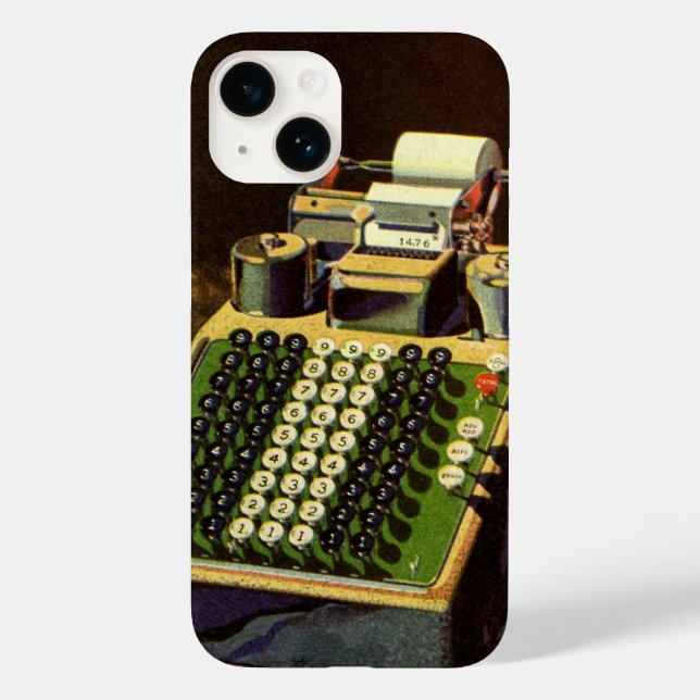 Restaurang Comptometer redovisning räknare (Baksida)