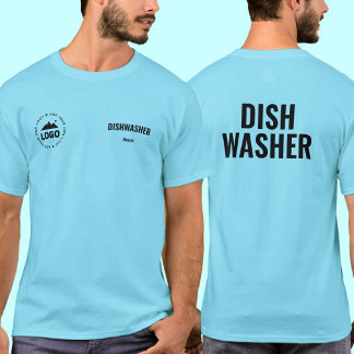 Restaurang Diskmaskin Uniform T-Shirt Personlig