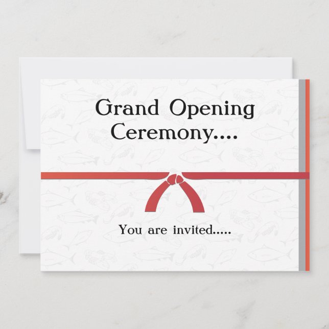 Restaurang för inbjudanmalljapan inbjudningar (Framsida)