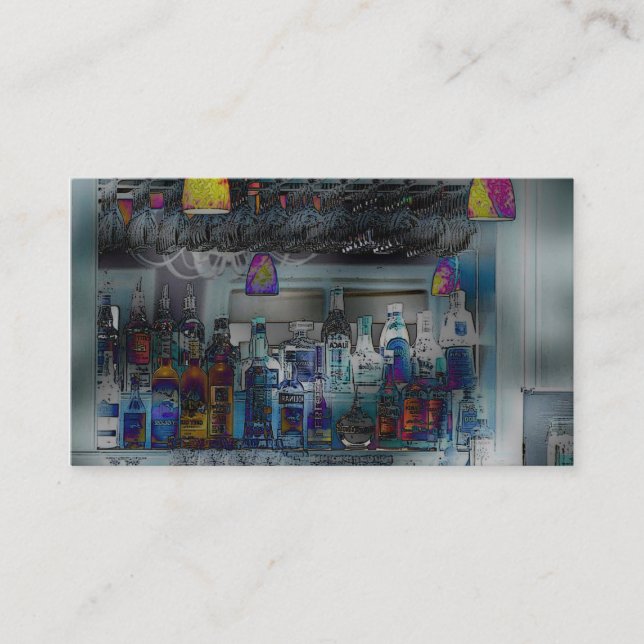 Restaurang-/pubvisitkort Visitkort (Framsida)