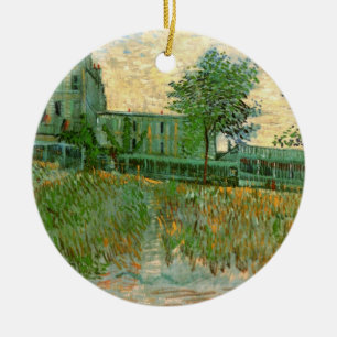 Restaurang Sirene, Asnières av Vincent van Gogh Julgransprydnad Keramik