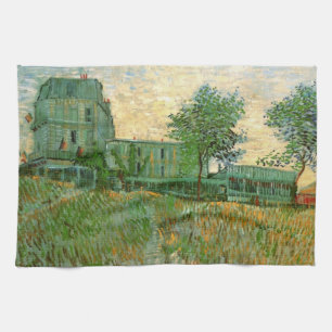 Restaurang Sirene, Asnières av Vincent van Gogh Kökshandduk