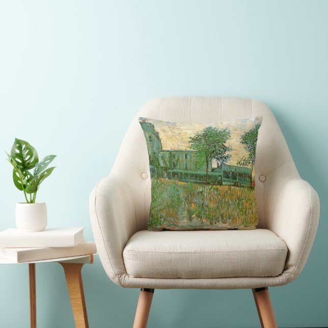 Restaurang Sirene, Asnières av Vincent van Gogh Kudde (Stol)