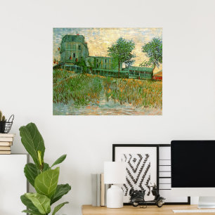 Restaurang Sirene, Asnières av Vincent van Gogh Poster