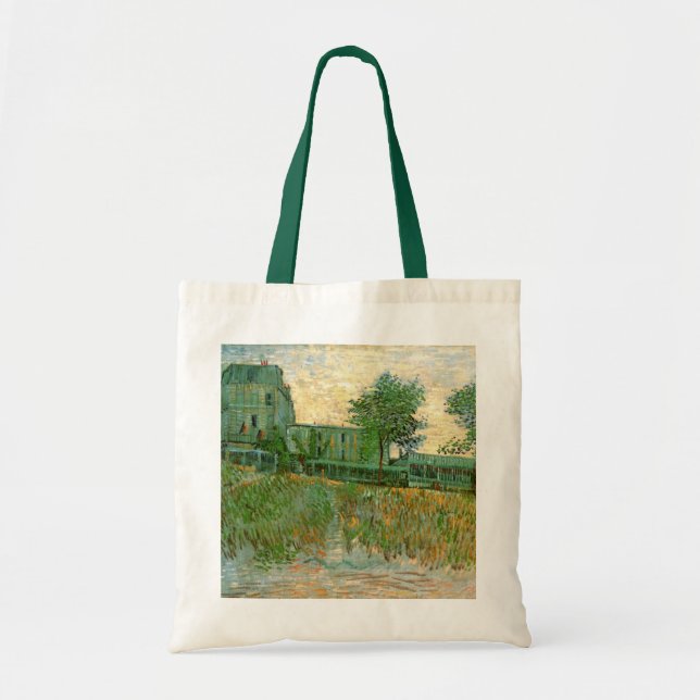 Restaurang Sirene, Asnières av Vincent van Gogh Tygkasse (Framsidan)