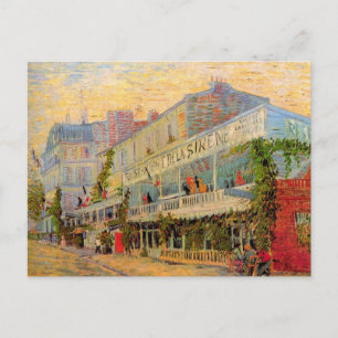 Restaurang Sirene, Asnières av Vincent van Gogh Vykort