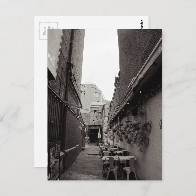 Restaurang Vykort (Fram/baksida)