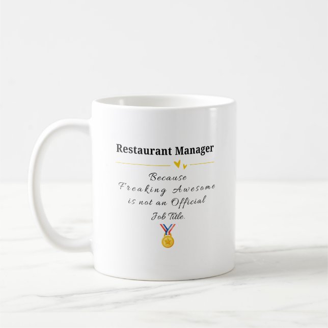 Restaurangchef Kaffemugg (Vänster)