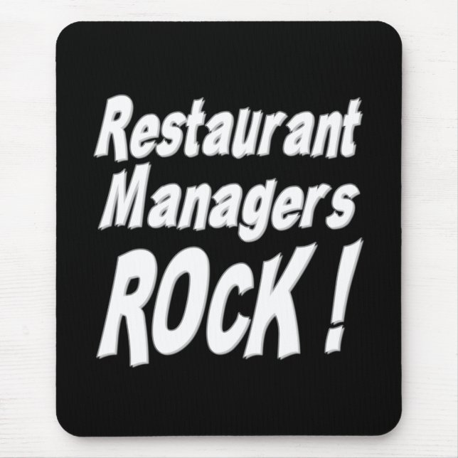 Restaurangchefsten! Mousepad Musmatta (Framsidan)