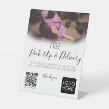 Restaurangen levererar alla QR-kodfotstecken